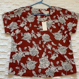 Melloday Super Cute Floral Top